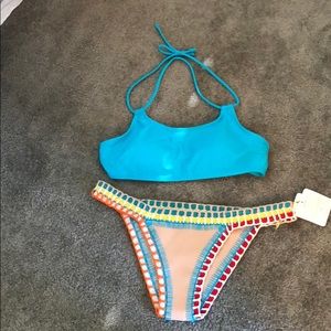 BE KIINI is the brand, bikini bottoms and top